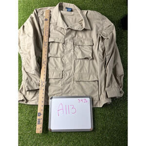 Mens ARMY Jacket Propper Utility Gorpcore Size XXL 2X Uniform Button